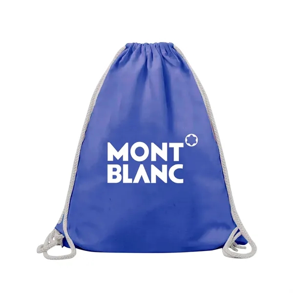 Budget Cotton Drawstring Backpack - 3 - Budget Cotton Drawstring Backpack - 3 - Image 2 of 2