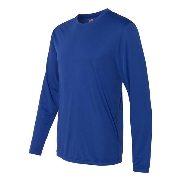 Hanes Cool DRI® Long Sleeve Performance T-Shirt - Hanes Cool DRI® Long Sleeve Performance T-Shirt - Image 8 of 24