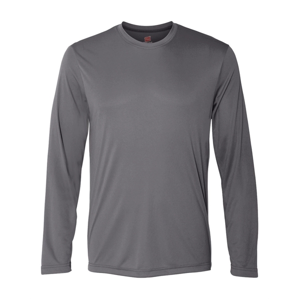 Hanes Cool DRI® Long Sleeve Performance T-Shirt - Hanes Cool DRI® Long Sleeve Performance T-Shirt - Image 10 of 24