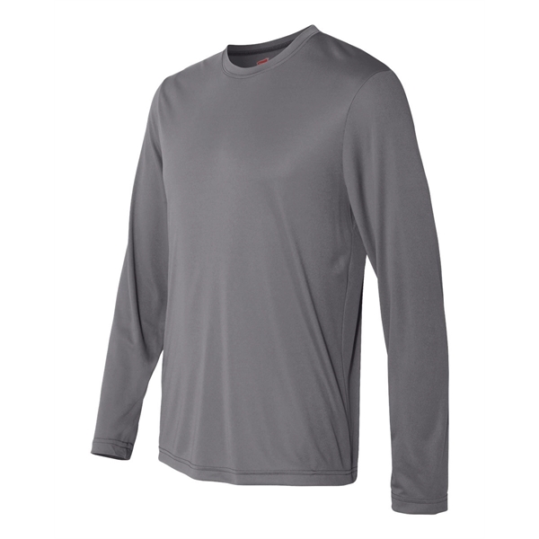 Hanes Cool DRI® Long Sleeve Performance T-Shirt - Hanes Cool DRI® Long Sleeve Performance T-Shirt - Image 11 of 24