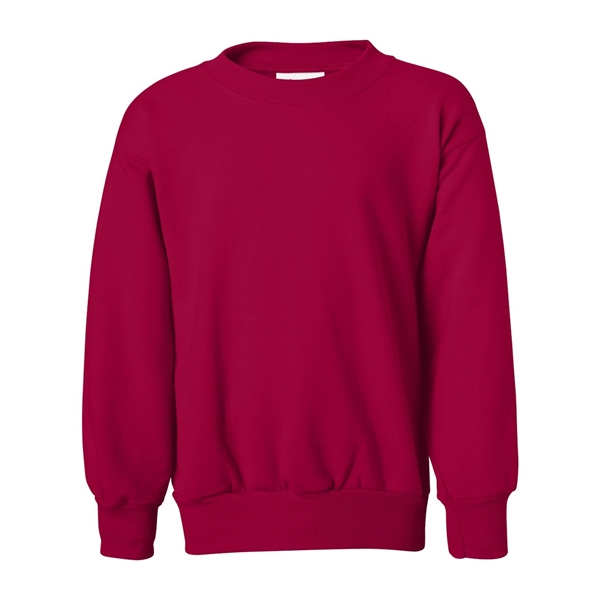 Hanes Ecosmart® Youth Crewneck Sweatshirt - Hanes Ecosmart® Youth Crewneck Sweatshirt - Image 8 of 37