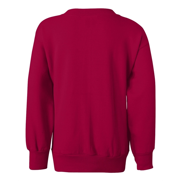 Hanes Ecosmart® Youth Crewneck Sweatshirt - Hanes Ecosmart® Youth Crewneck Sweatshirt - Image 10 of 37