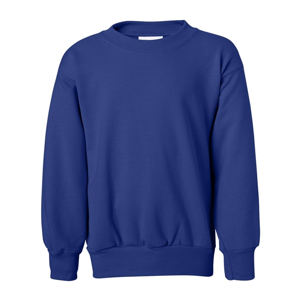 Hanes Ecosmart® Youth Crewneck Sweatshirt - Hanes Ecosmart® Youth Crewneck Sweatshirt - Image 11 of 37