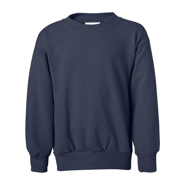 Hanes Ecosmart® Youth Crewneck Sweatshirt - Hanes Ecosmart® Youth Crewneck Sweatshirt - Image 17 of 37