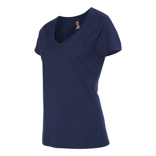 Hanes Perfect-T Women's V-Neck T-Shirt - Hanes Perfect-T Women's V-Neck T-Shirt - Image 6 of 53