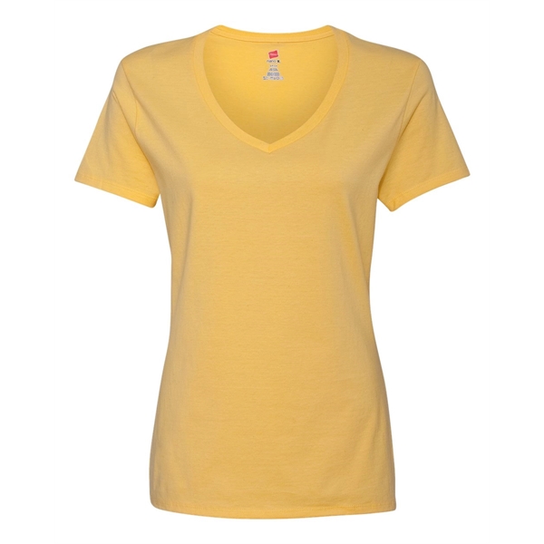 Hanes Perfect-T Women's V-Neck T-Shirt - Hanes Perfect-T Women's V-Neck T-Shirt - Image 8 of 53