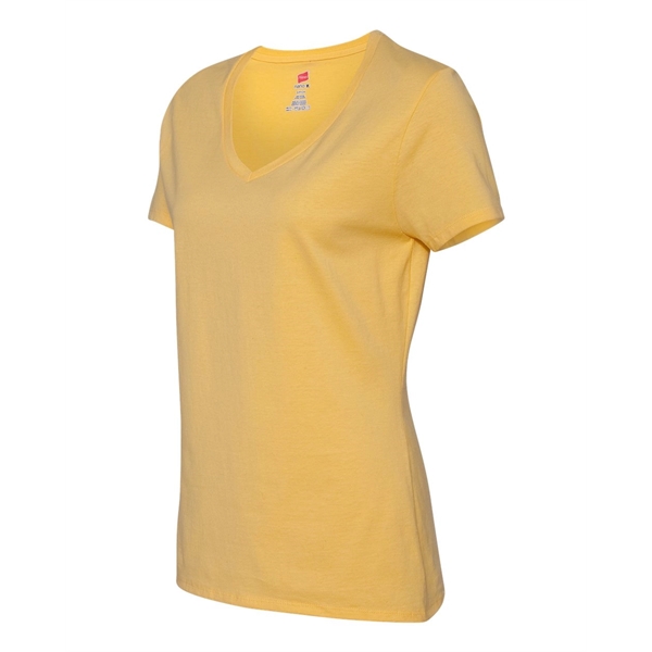 Hanes Perfect-T Women's V-Neck T-Shirt - Hanes Perfect-T Women's V-Neck T-Shirt - Image 9 of 53