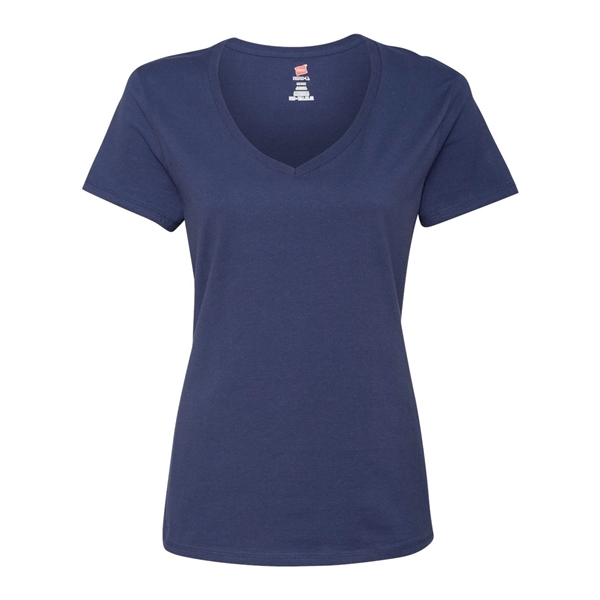Hanes Perfect-T Women's V-Neck T-Shirt - Hanes Perfect-T Women's V-Neck T-Shirt - Image 14 of 53