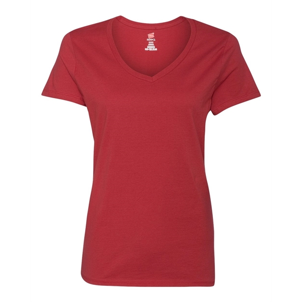 Hanes Perfect-T Women's V-Neck T-Shirt - Hanes Perfect-T Women's V-Neck T-Shirt - Image 17 of 53