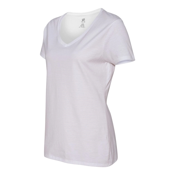 Hanes Perfect-T Women's V-Neck T-Shirt - Hanes Perfect-T Women's V-Neck T-Shirt - Image 21 of 53