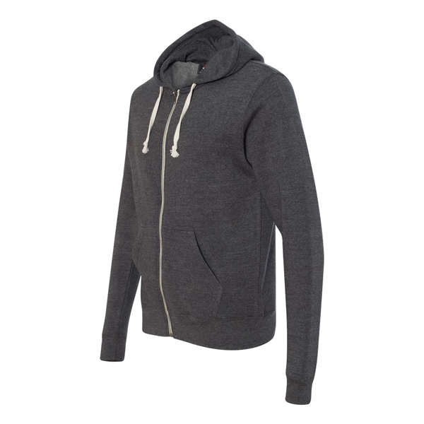 J. America Triblend Full-Zip Hooded Sweatshirt - J. America Triblend Full-Zip Hooded Sweatshirt - Image 2 of 23