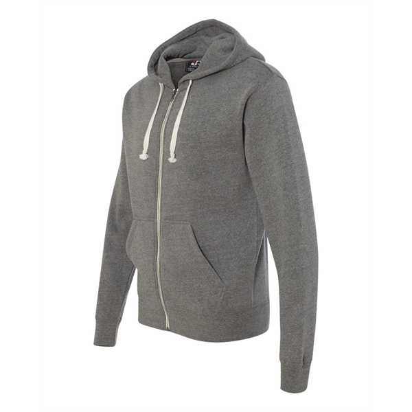 J. America Triblend Full-Zip Hooded Sweatshirt - J. America Triblend Full-Zip Hooded Sweatshirt - Image 14 of 23