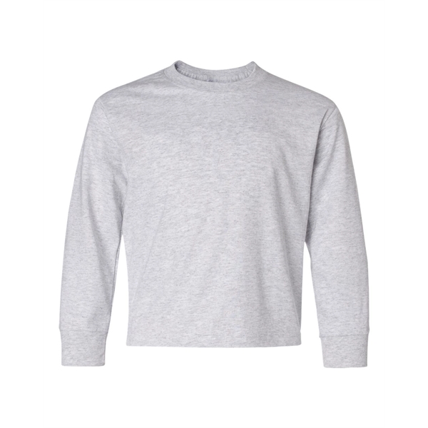 JERZEES Dri-Power® Youth Long Sleeve 50/50 T-Shirt - JERZEES Dri-Power® Youth Long Sleeve 50/50 T-Shirt - Image 1 of 36