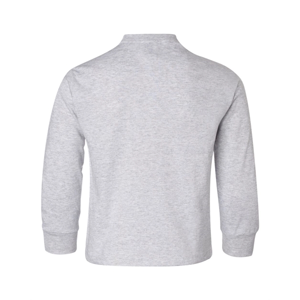JERZEES Dri-Power® Youth Long Sleeve 50/50 T-Shirt - JERZEES Dri-Power® Youth Long Sleeve 50/50 T-Shirt - Image 3 of 36