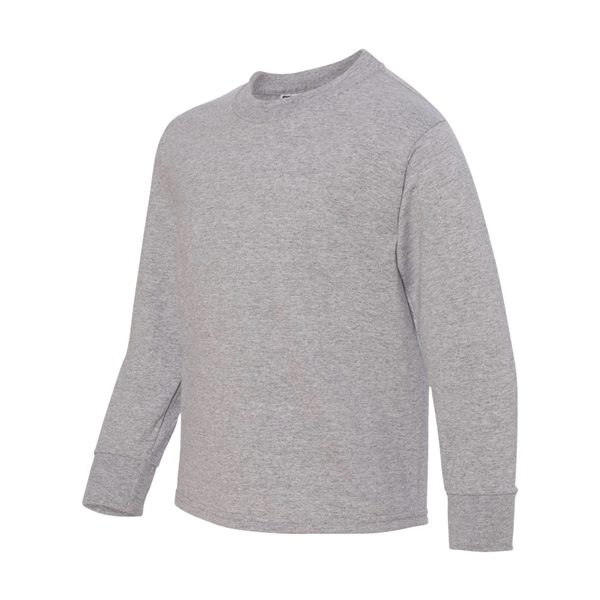 JERZEES Dri-Power® Youth Long Sleeve 50/50 T-Shirt - JERZEES Dri-Power® Youth Long Sleeve 50/50 T-Shirt - Image 5 of 36