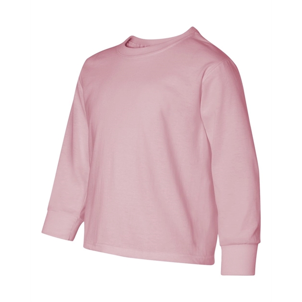 JERZEES Dri-Power® Youth Long Sleeve 50/50 T-Shirt - JERZEES Dri-Power® Youth Long Sleeve 50/50 T-Shirt - Image 11 of 36