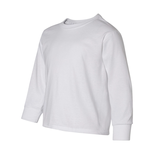 JERZEES Dri-Power® Youth Long Sleeve 50/50 T-Shirt - JERZEES Dri-Power® Youth Long Sleeve 50/50 T-Shirt - Image 35 of 36
