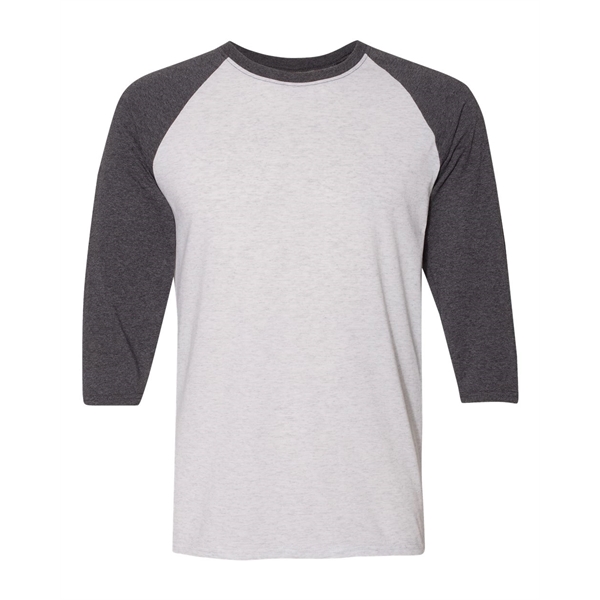 JERZEES Triblend Three-Quarter Raglan Baseball T-Shirt - JERZEES Triblend Three-Quarter Raglan Baseball T-Shirt - Image 19 of 21