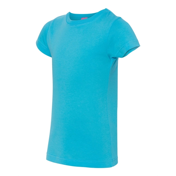 LAT Girls' Fine Jersey Tee - LAT Girls' Fine Jersey Tee - Image 1 of 100