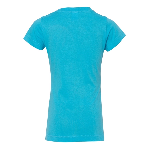 LAT Girls' Fine Jersey Tee - LAT Girls' Fine Jersey Tee - Image 2 of 100