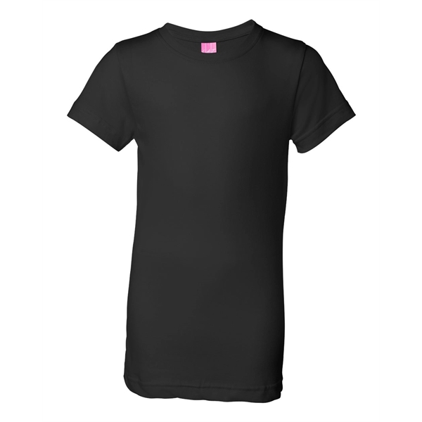 LAT Girls' Fine Jersey Tee - LAT Girls' Fine Jersey Tee - Image 3 of 100