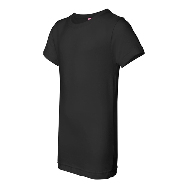 LAT Girls' Fine Jersey Tee - LAT Girls' Fine Jersey Tee - Image 4 of 100