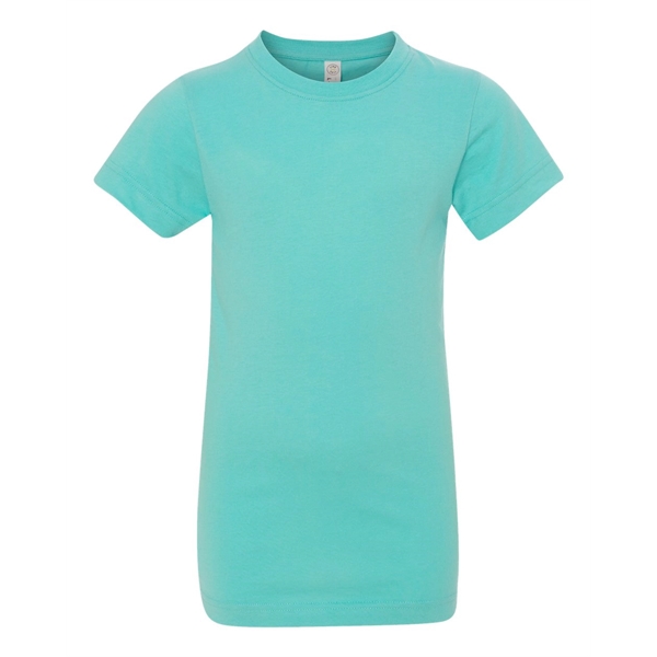 LAT Girls' Fine Jersey Tee - LAT Girls' Fine Jersey Tee - Image 6 of 100