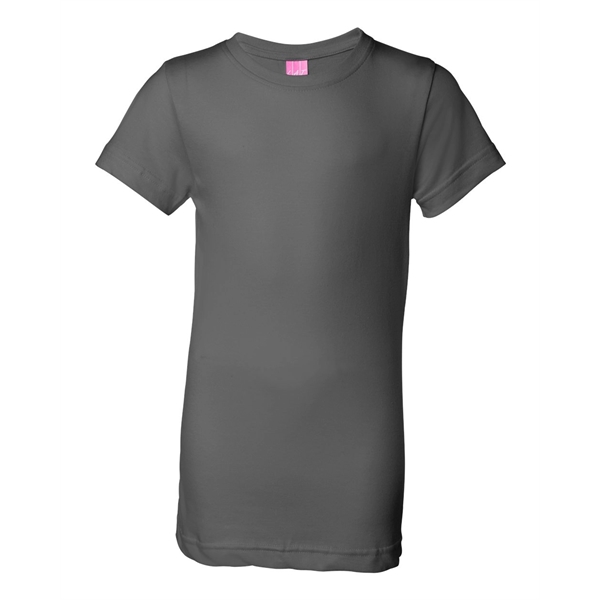 LAT Girls' Fine Jersey Tee - LAT Girls' Fine Jersey Tee - Image 9 of 100
