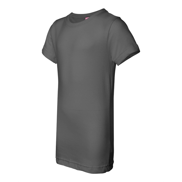 LAT Girls' Fine Jersey Tee - LAT Girls' Fine Jersey Tee - Image 10 of 100
