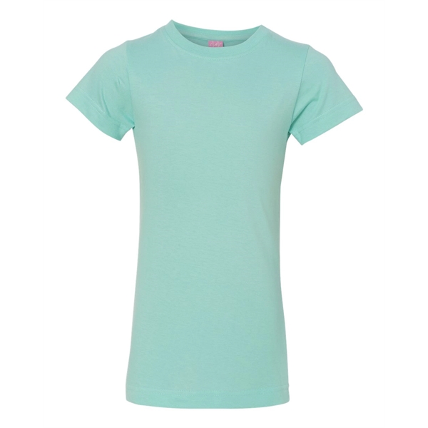 LAT Girls' Fine Jersey Tee - LAT Girls' Fine Jersey Tee - Image 12 of 100