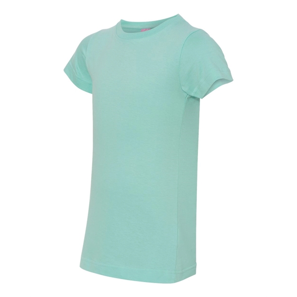 LAT Girls' Fine Jersey Tee - LAT Girls' Fine Jersey Tee - Image 13 of 100