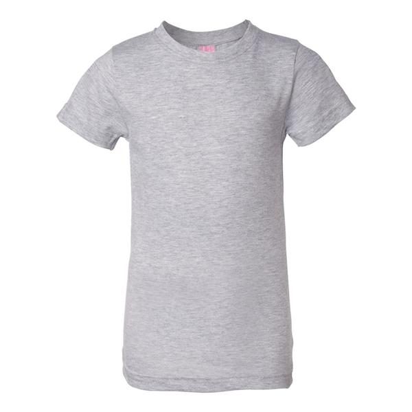 LAT Girls' Fine Jersey Tee - LAT Girls' Fine Jersey Tee - Image 18 of 100