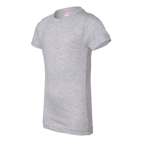 LAT Girls' Fine Jersey Tee - LAT Girls' Fine Jersey Tee - Image 19 of 100