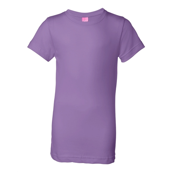 LAT Girls' Fine Jersey Tee - LAT Girls' Fine Jersey Tee - Image 31 of 100