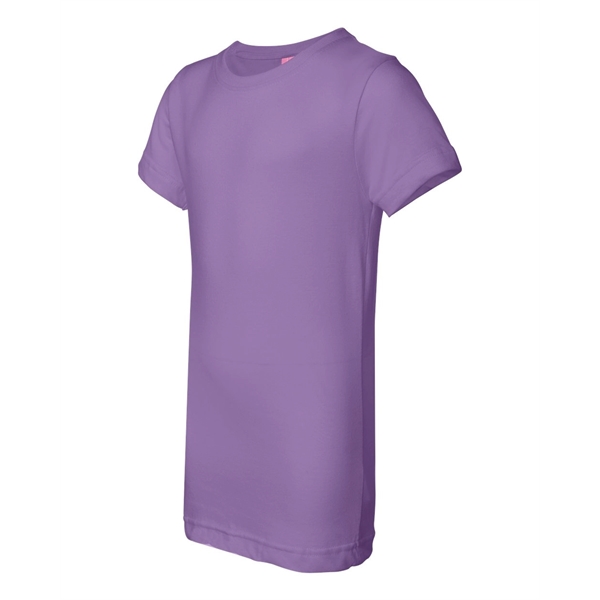 LAT Girls' Fine Jersey Tee - LAT Girls' Fine Jersey Tee - Image 32 of 100