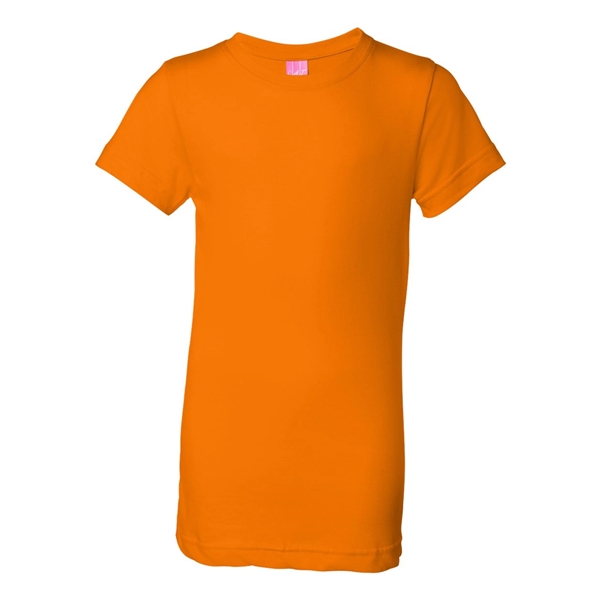 LAT Girls' Fine Jersey Tee - LAT Girls' Fine Jersey Tee - Image 34 of 100