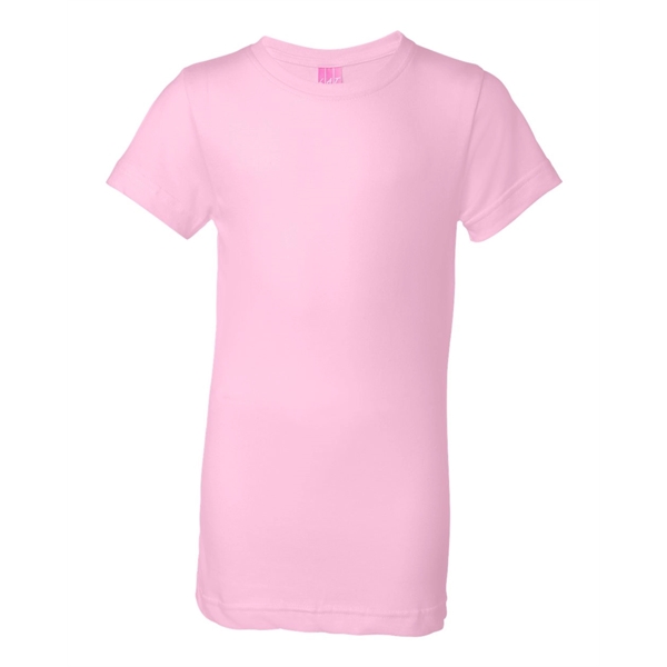 LAT Girls' Fine Jersey Tee - LAT Girls' Fine Jersey Tee - Image 40 of 100