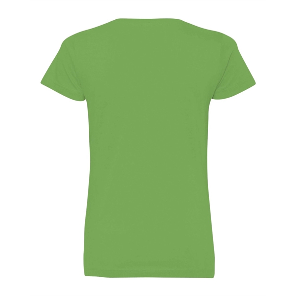 LAT Women's Fine Jersey V-Neck Tee - LAT Women's Fine Jersey V-Neck Tee - Image 3 of 77