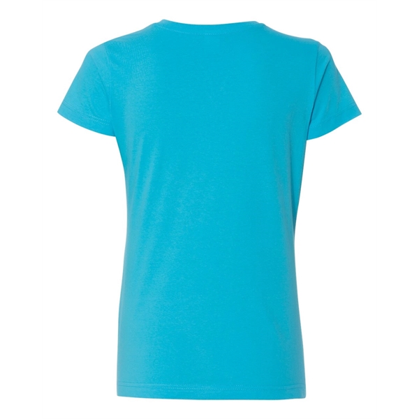 LAT Women's Fine Jersey V-Neck Tee - LAT Women's Fine Jersey V-Neck Tee - Image 6 of 77