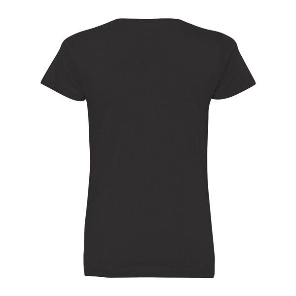 LAT Women's Fine Jersey V-Neck Tee - LAT Women's Fine Jersey V-Neck Tee - Image 9 of 77
