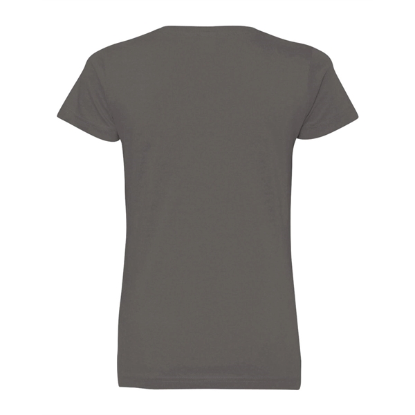 LAT Women's Fine Jersey V-Neck Tee - LAT Women's Fine Jersey V-Neck Tee - Image 12 of 77