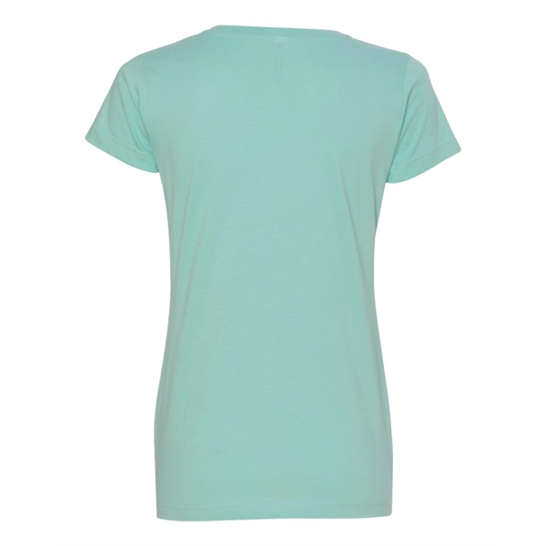 LAT Women's Fine Jersey V-Neck Tee - LAT Women's Fine Jersey V-Neck Tee - Image 15 of 77