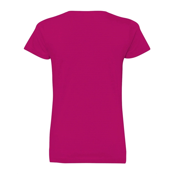 LAT Women's Fine Jersey V-Neck Tee - LAT Women's Fine Jersey V-Neck Tee - Image 21 of 77