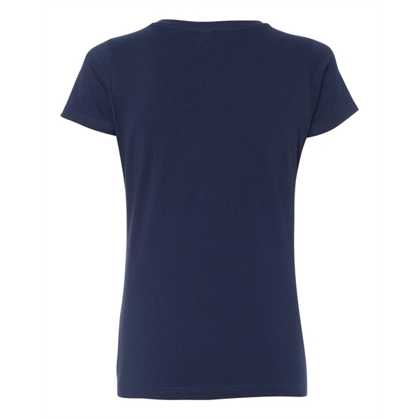 LAT Women's Fine Jersey V-Neck Tee - LAT Women's Fine Jersey V-Neck Tee - Image 33 of 77