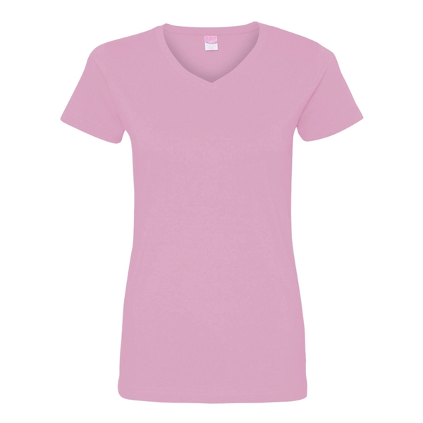 LAT Women's Fine Jersey V-Neck Tee - LAT Women's Fine Jersey V-Neck Tee - Image 34 of 77