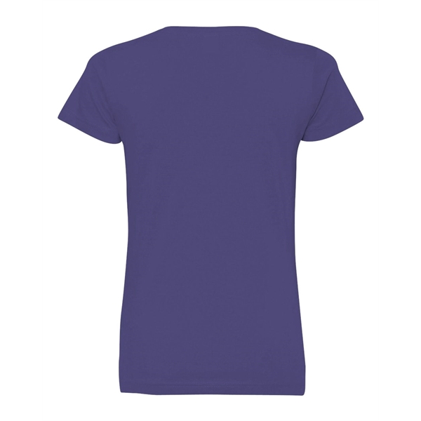 LAT Women's Fine Jersey V-Neck Tee - LAT Women's Fine Jersey V-Neck Tee - Image 39 of 77