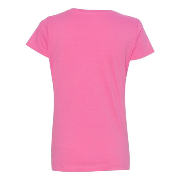 LAT Women's Fine Jersey V-Neck Tee - LAT Women's Fine Jersey V-Neck Tee - Image 42 of 77