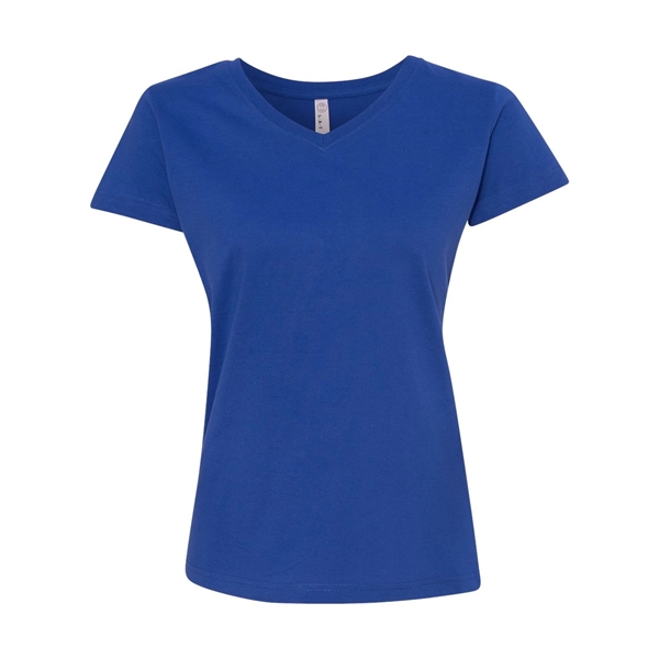 LAT Women's Fine Jersey V-Neck Tee - LAT Women's Fine Jersey V-Neck Tee - Image 46 of 77