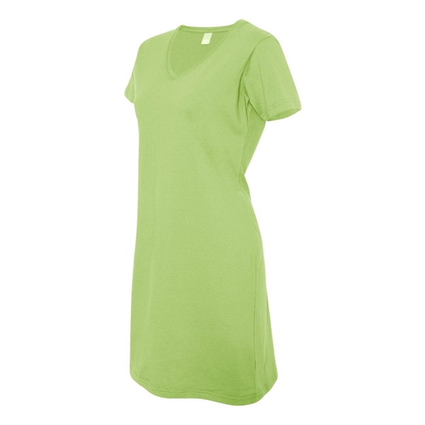 LAT Women's Fine Jersey V-Neck Coverup - LAT Women's Fine Jersey V-Neck Coverup - Image 14 of 23