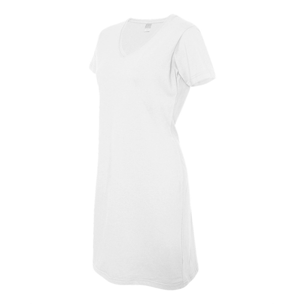 LAT Women's Fine Jersey V-Neck Coverup - LAT Women's Fine Jersey V-Neck Coverup - Image 20 of 23